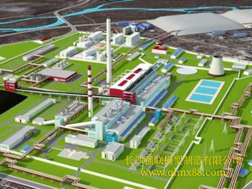 火力發(fā)電廠模型2 火力發(fā)電廠模型2